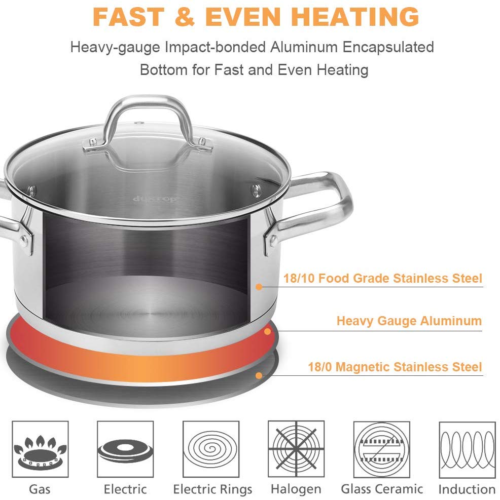 induction stove top pots and pans