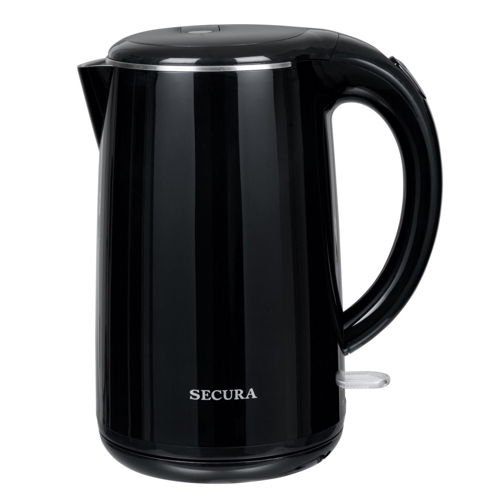 secura stainless steel double wall electric water kettle 1.8 quart