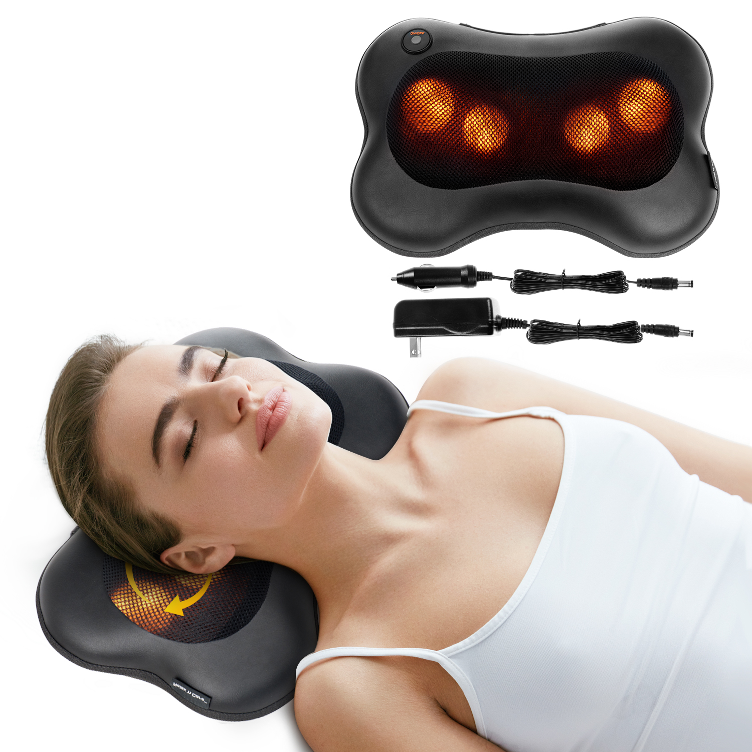 Secura Shiatsu Master Neck Back Massager Pi